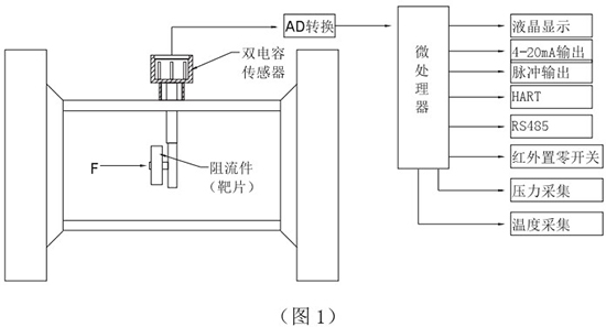 低溫液體流量計(jì)工作原理圖